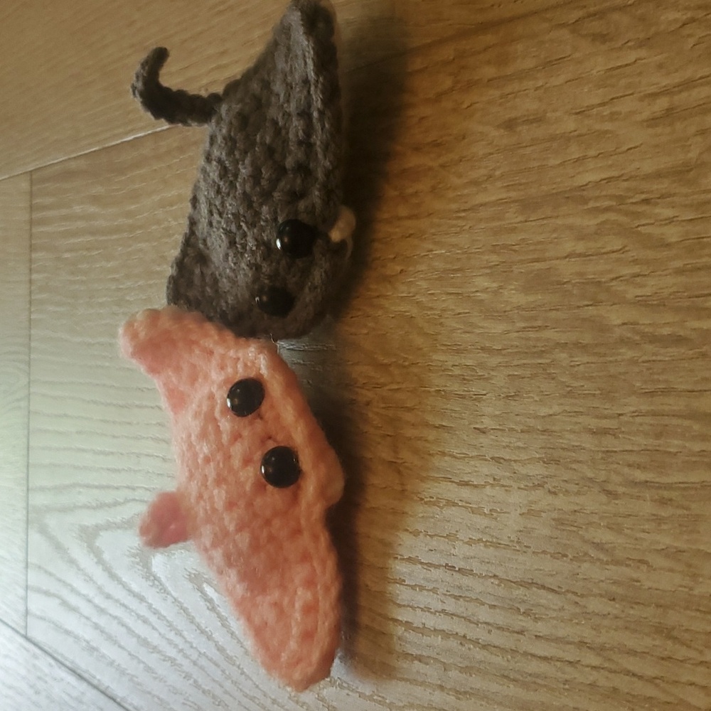 Crochet Stingray Pair